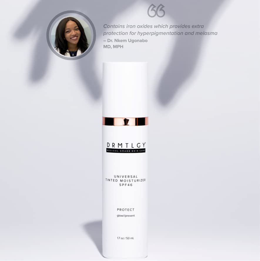 DRMTLGY Medical Grade Skin Care Universal Tinted Moisturizer SPF 46 50 mL, 1 Bottle