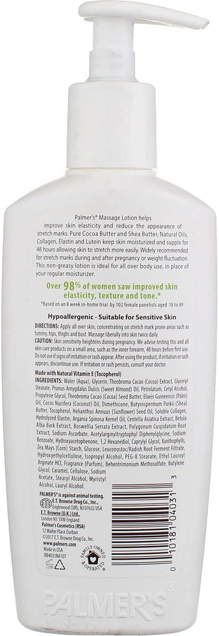 Palmers Cocoa Butter Formula with Vitamin E, Massage Lotion for Stretch Marks 250ml