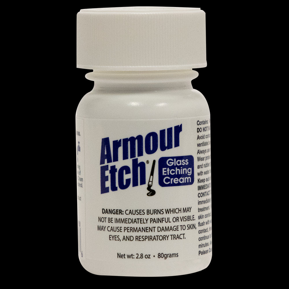 Permanent Armour Etch Glass Etching Cream 2.8 oz