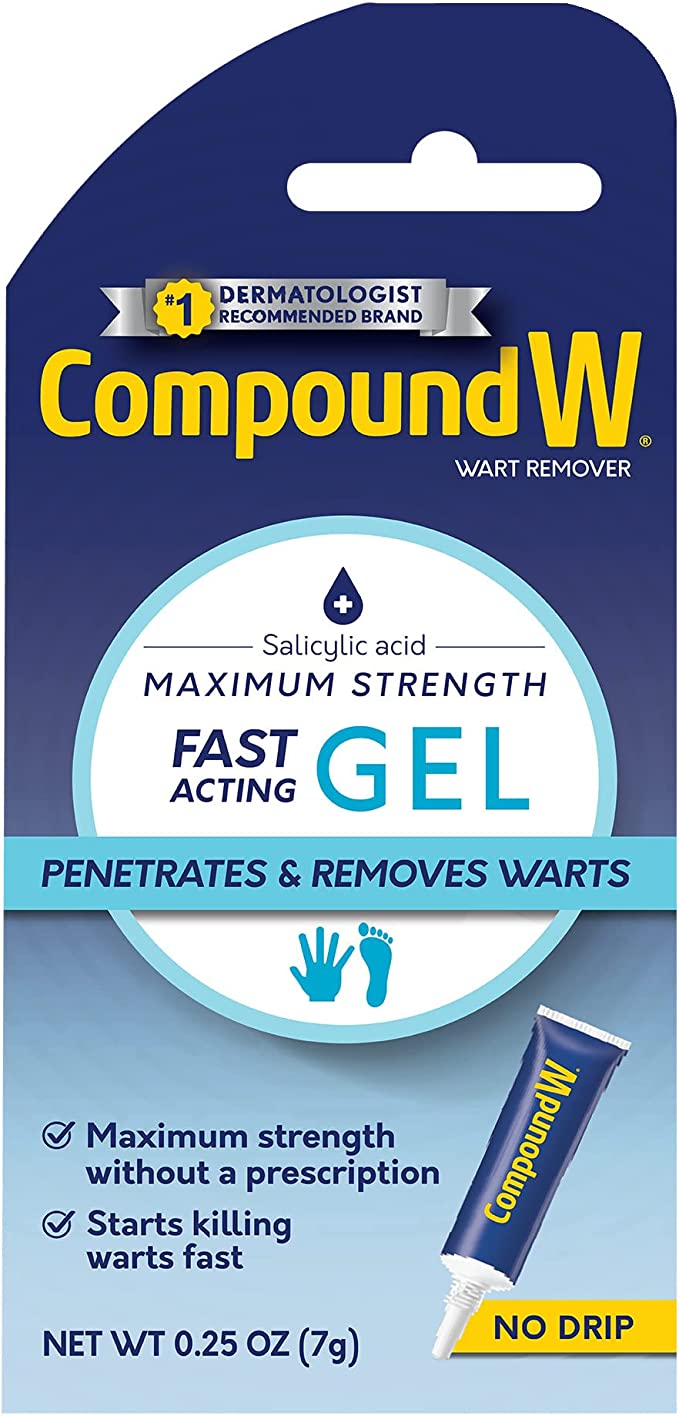 Compound W Fast Acting Wart Removal Gel, 7g (NO BOX)