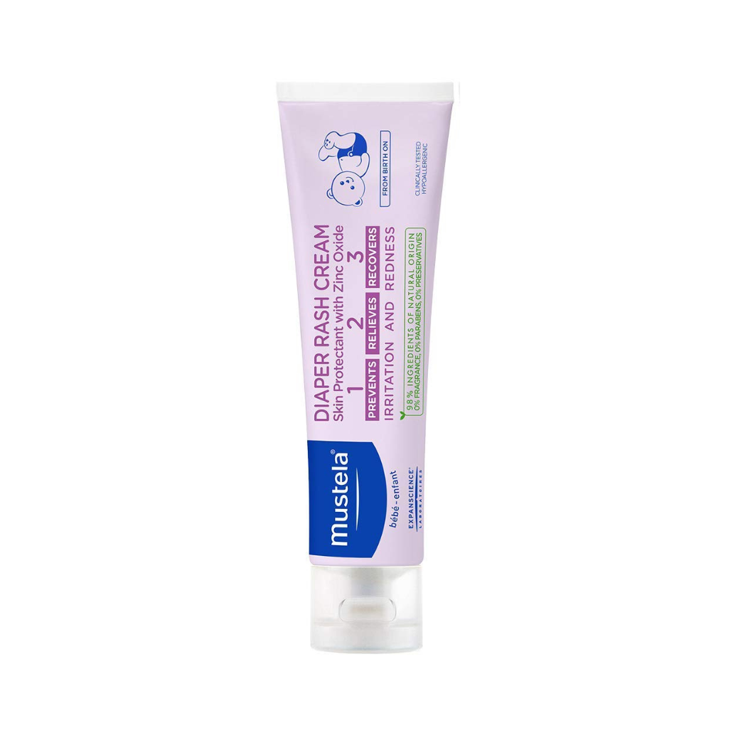 Mustela Vitamin Barrier Diaper Rash Cream 123, 100ml