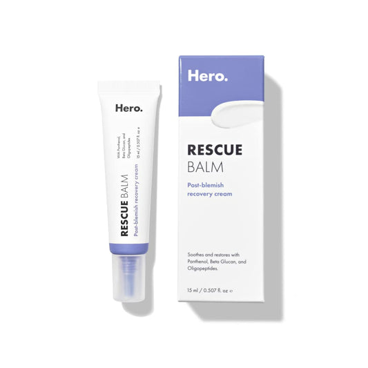Mighty Patch Hero. Rescue Balm Post-Blemish Recovery Cream 0.507 Fl Oz / 15 ml