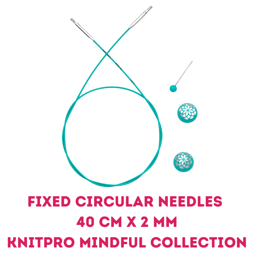 KnitPro The Mindful Collection Fixed Circular Needles 40 cm x 2 mm (36051)
