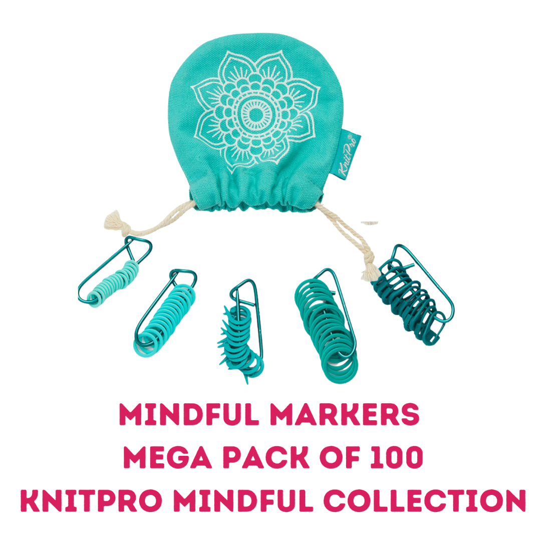 KnitPro The Mindful Collection The Mindful Markers Mega Pack Of 100 (36633)