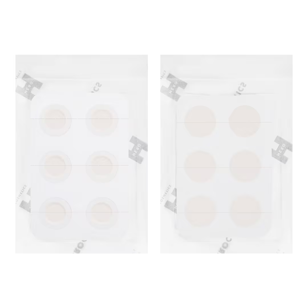 Hero Mighty Patch Duo, (6 Original for Night, 6 Invisible for Day)