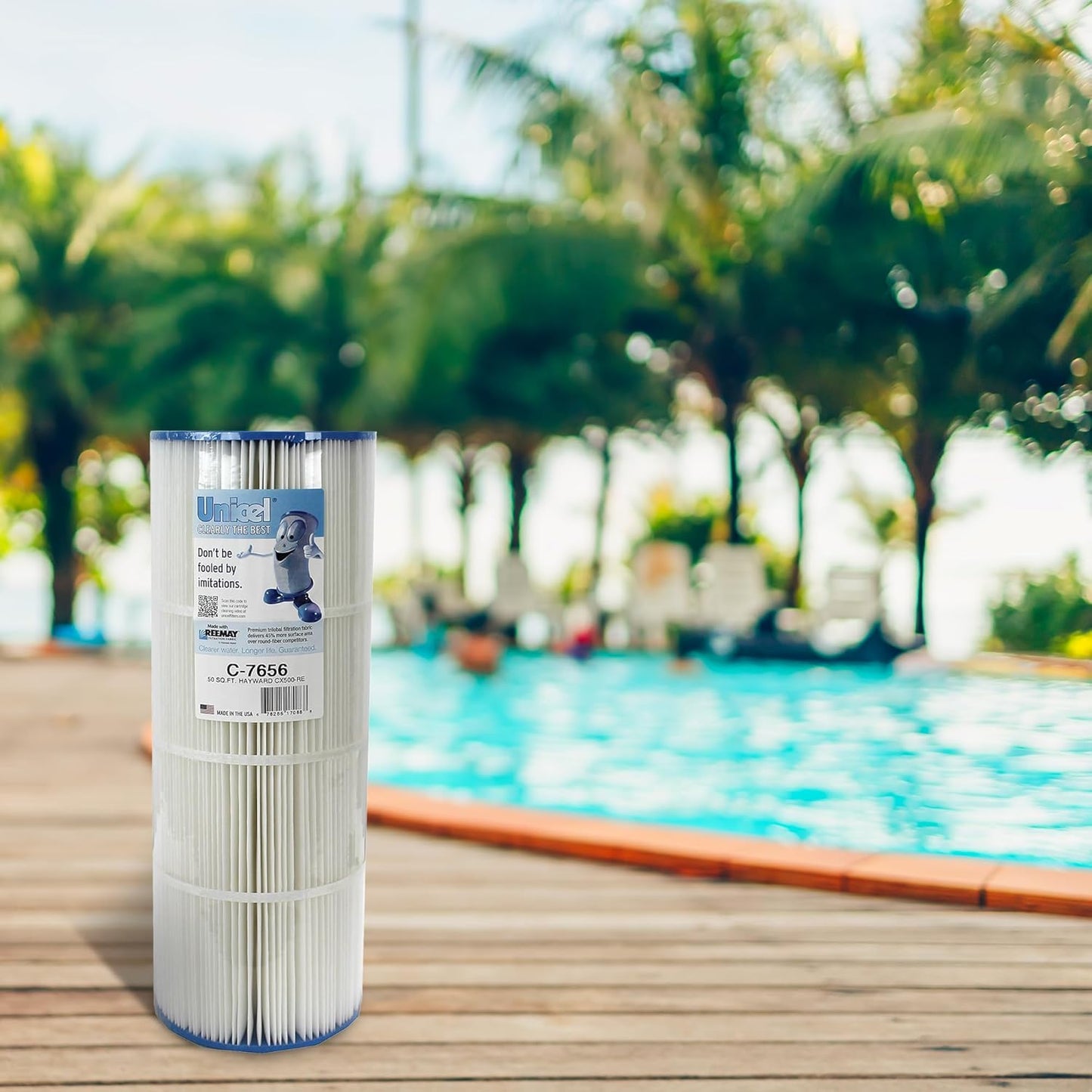 Unicel Clearly The Best Water Filter C-7656, 50 Sq Ft.