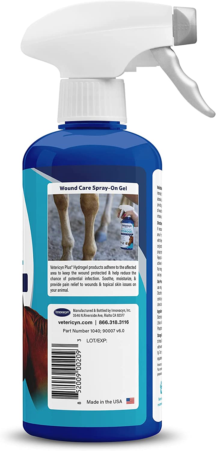 Vetericyn Antimicrobial Hydrogel Protect Skin To Help Healing Of Wounds For Pets - 473ml