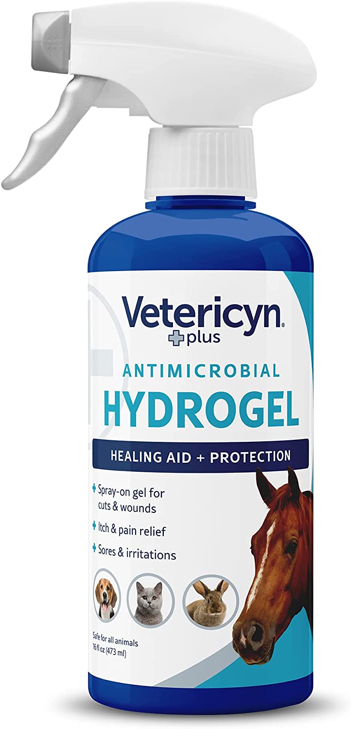 Vetericyn Antimicrobial Hydrogel Protect Skin To Help Healing Of Wounds For Pets - 473ml