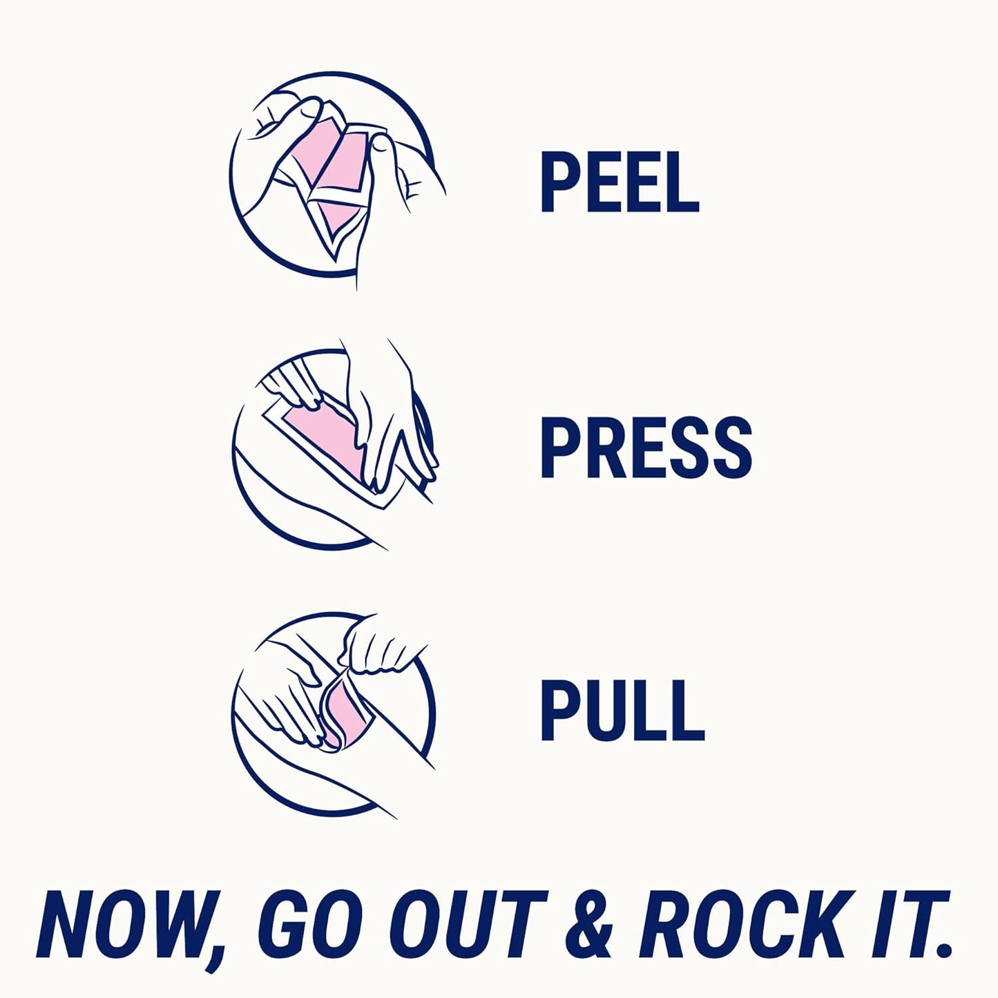 Nair Face & Bikini Wax Ready Strips, 40 count