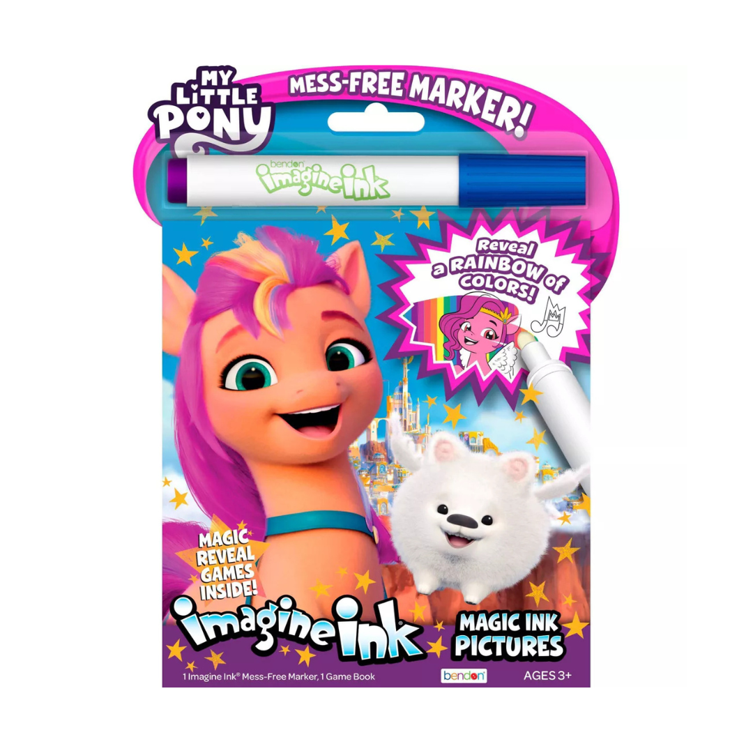 Bendon Imagine Ink My Little Pony Game Book and 1 Imagine Ink for Ages 3+ 1 Count