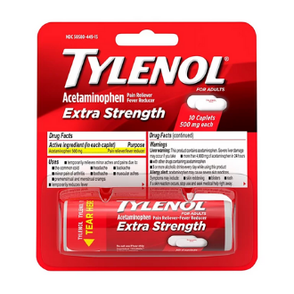 Tylenol Extra Strength Relief for Adults