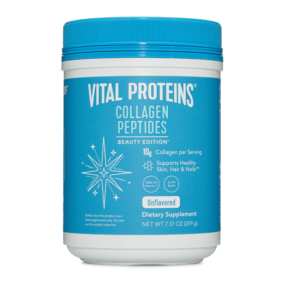 Vital Proteins Collagen Peptides Beauty Edition Unflavored Dietary Supplement 7.37 Oz / 209g