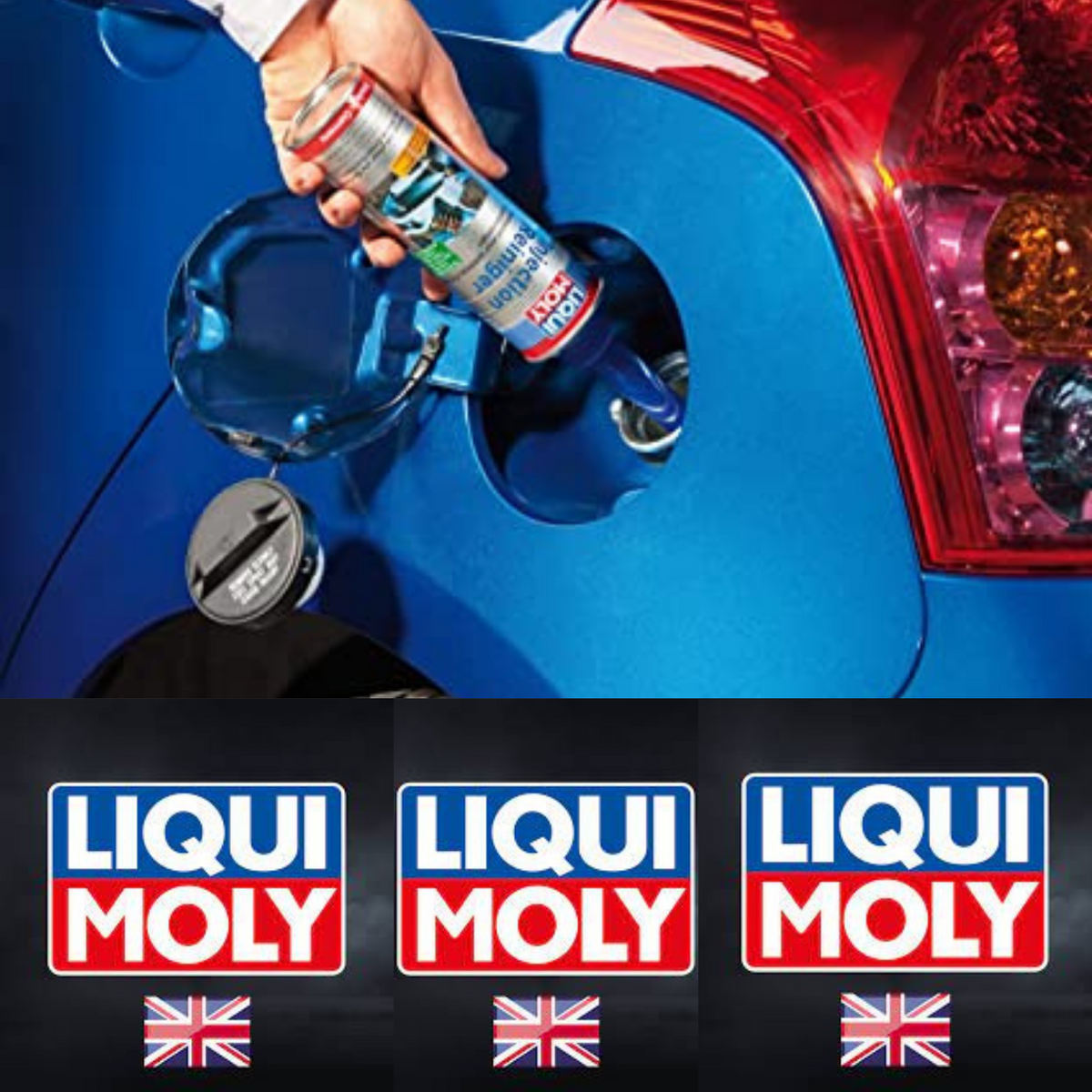 Liqui Moly 2007 Jectron Gasoline Fuel Injection Cleaner - 300 mL Blue (SLIGHTLY RUST PACKAGING)