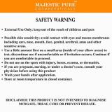 Majestic Pure Hot Cream Cellulite & Muscle Treatment 9 oz PACKAGING MAY VARY