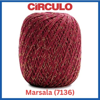 Circulo Yarns ANNE Sparkle 100% Brazilian Virgin Cotton 547 yds / 500 m