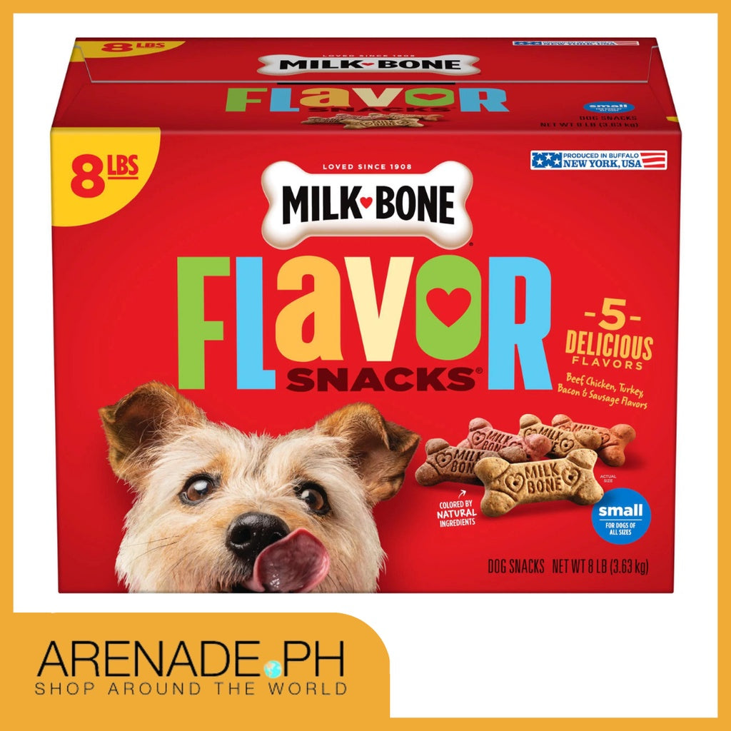 Milk Bone Flavor Snacks For Dogs All Sizes Crunch Variety Pack Small 8 Lbs