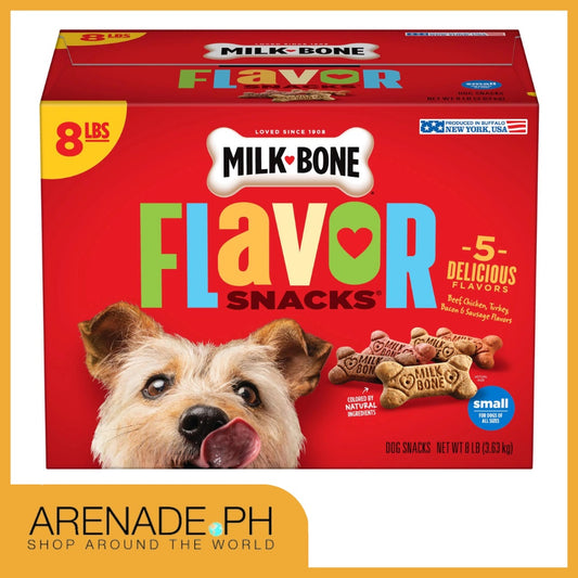 Milk Bone Flavor Snacks For Dogs All Sizes Crunch Variety Pack Small 8 Lbs