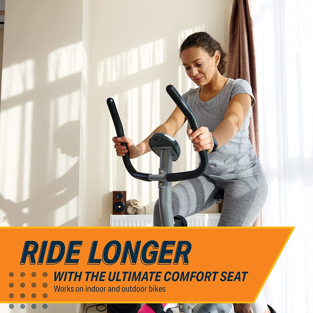 Bikeroo Comfortable Oversize Bike Saddle Replacement For Peloton Bike Or Exercise Road Bikes 1 Count