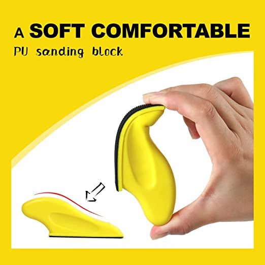 Poliwell Micro Detail Sanding Tools Multipurpose Professional Detail Sanding Kit