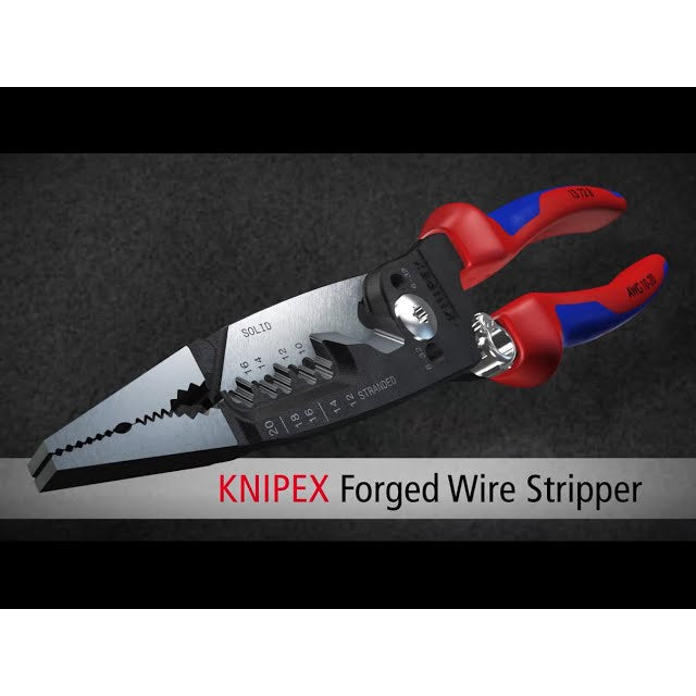 Knipex Forged Wire Stripper Multi Component 13x72x8 100% Knipex Quality
