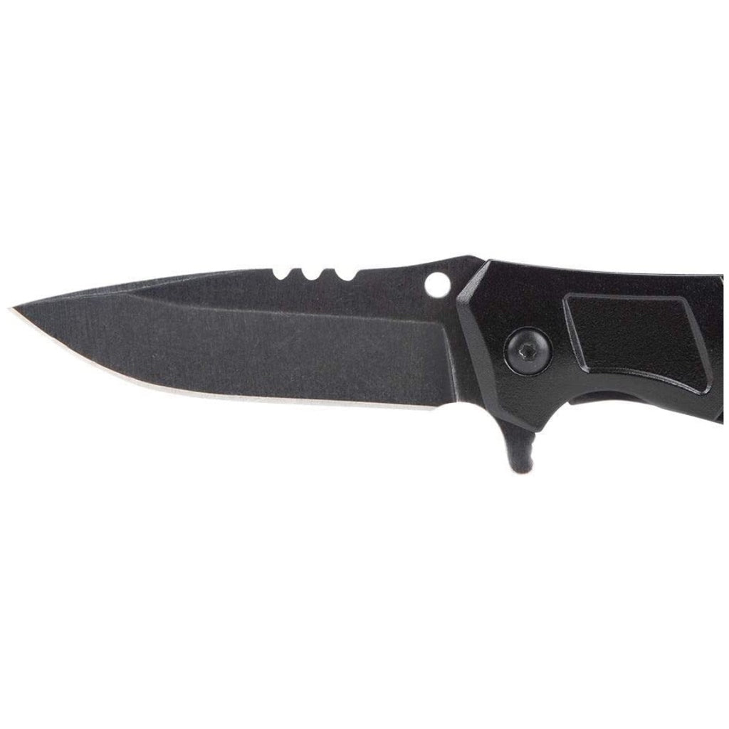 Klein Tools Electrician's Knife Stripping Notches and Wire Loop Hole 44228
