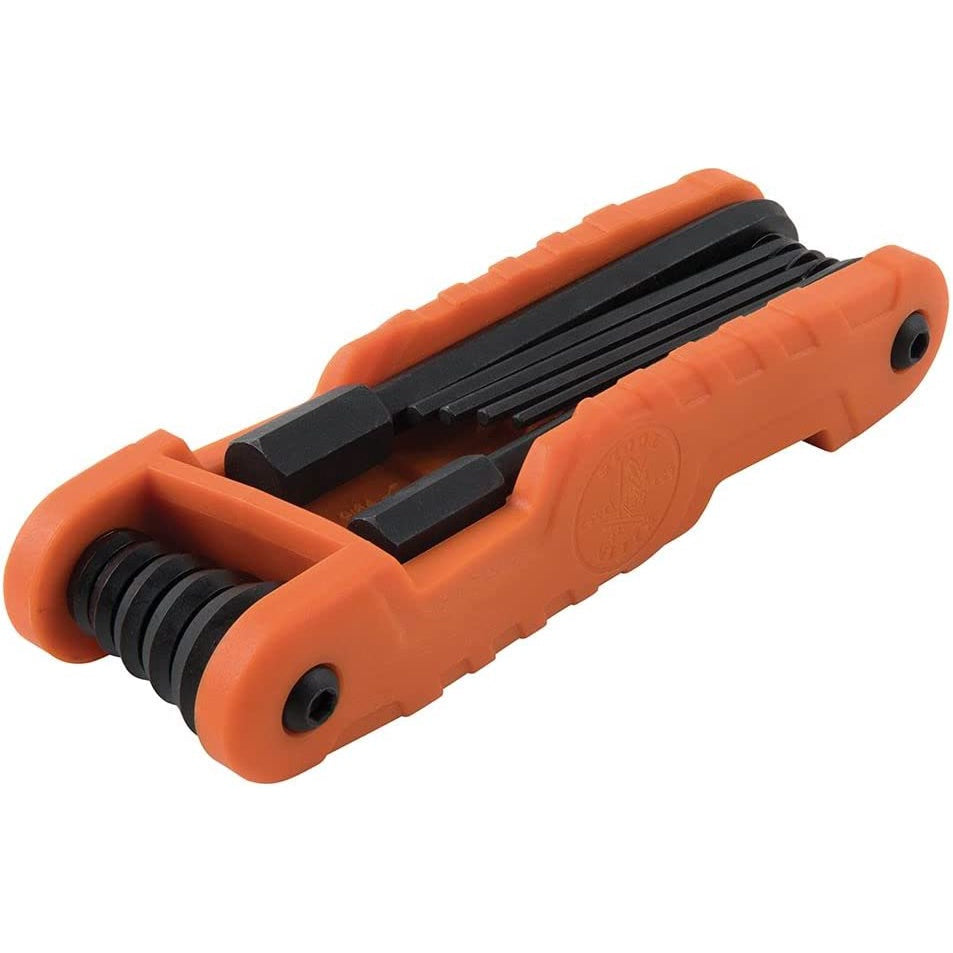 Klein Tools Pro Folding x11 Hex Key Set Extended Reach 4 inch 70550