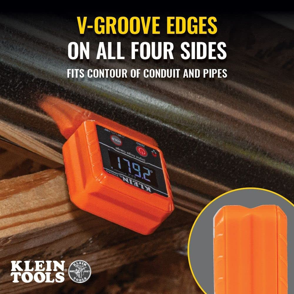 Klein Tools Digital Electronic Level and Angle Gauge Measures and Sets Angles 935DAG