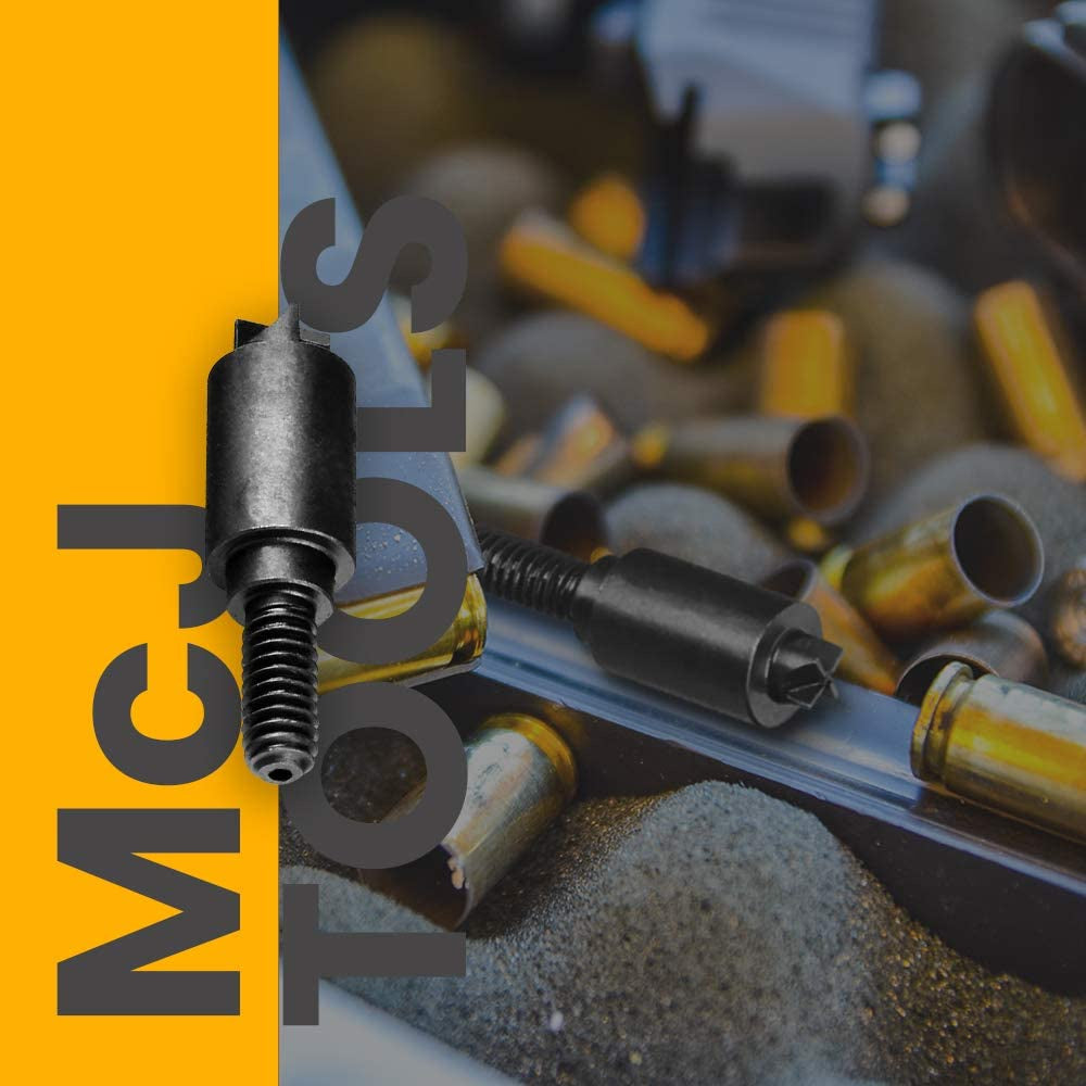 McJ Tools Reloading Primer Pocket Tools 8-32 Threads Adapters