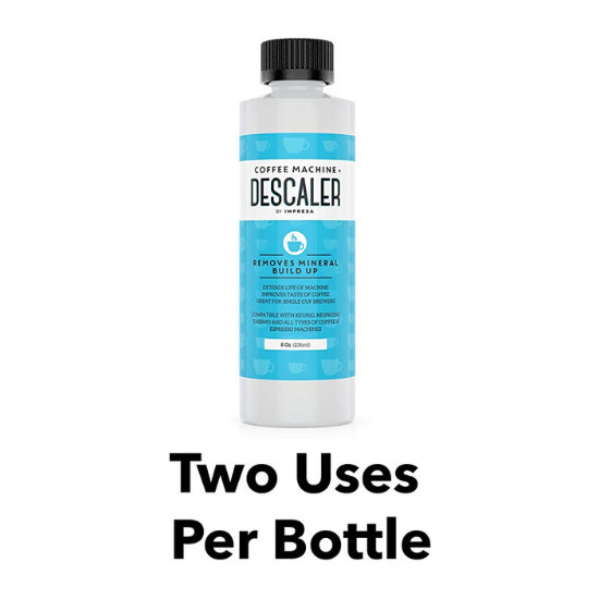 Keurig Descaler (2 Uses in 1 Bottle) Universal Descaling Solution for Keurig - 8 oz. (SLIGHTLY YELLOW)