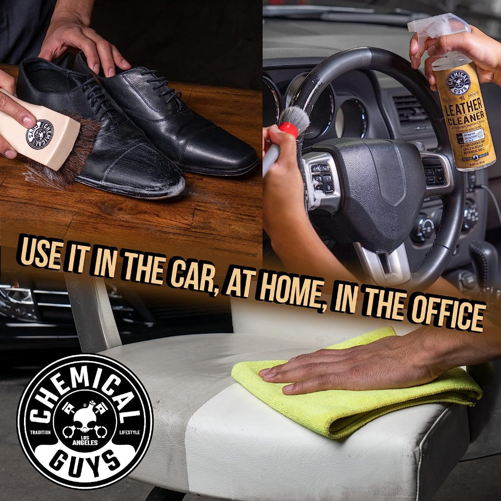 Chemical Guys Leather Cleaner pH Balanced Superior Cleaner Colorless and Odorless - 473ml / 16 fl oz