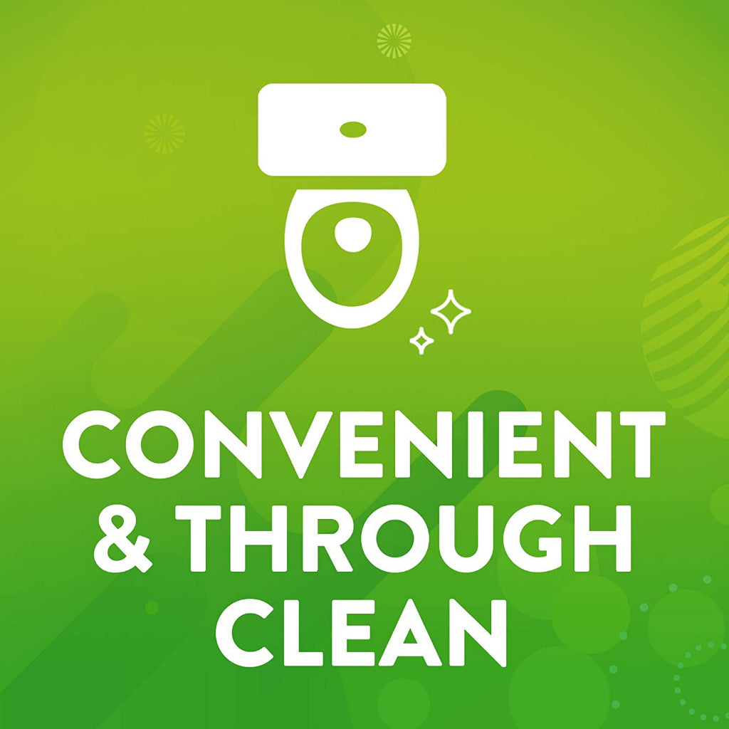 Scrubbing Bubbles Fresh Brush Heavy Duty Disposable Toilet Cleaner Wand Refills, 8 ct