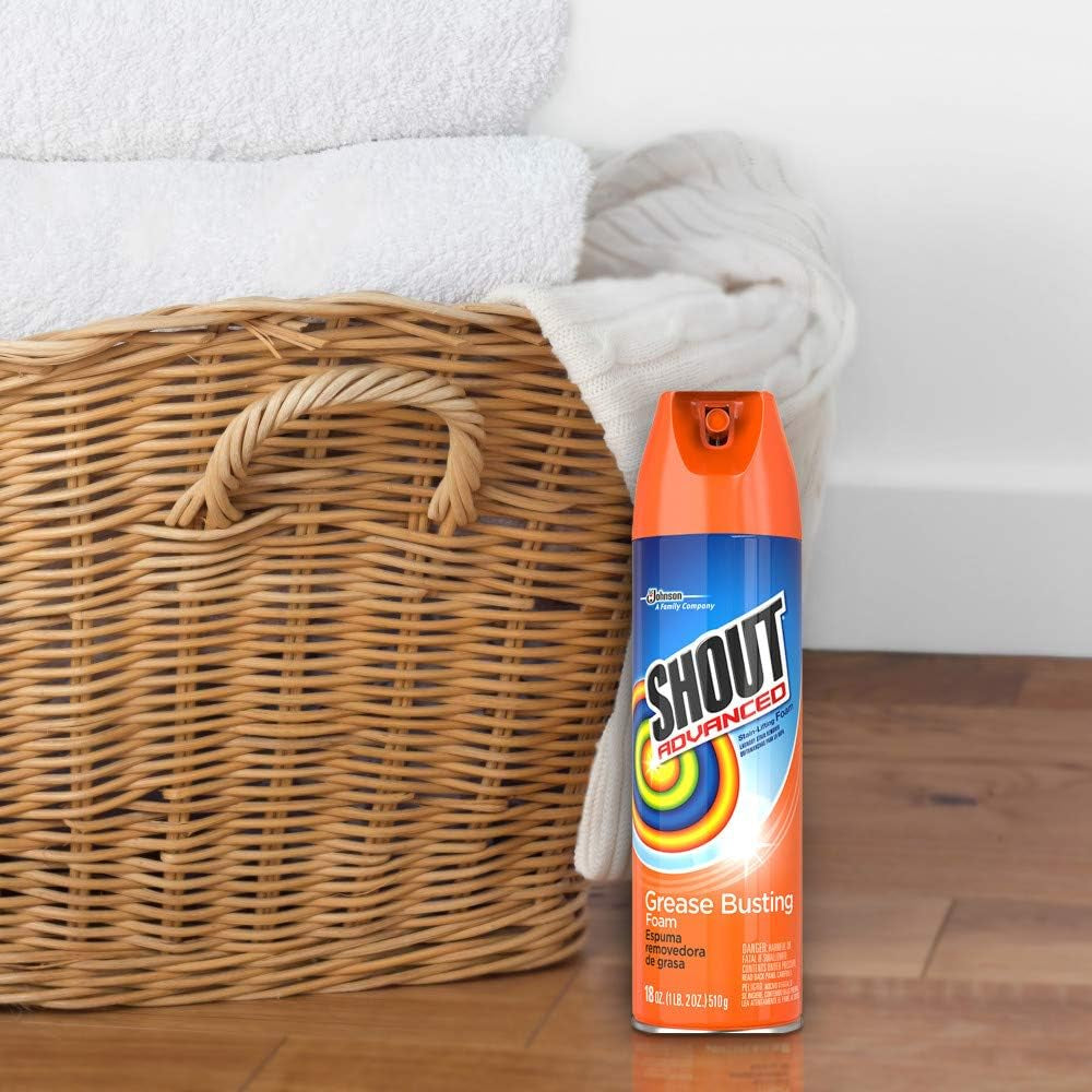 Shout Advanced Grease Busting Foam - 510g / 18 oz