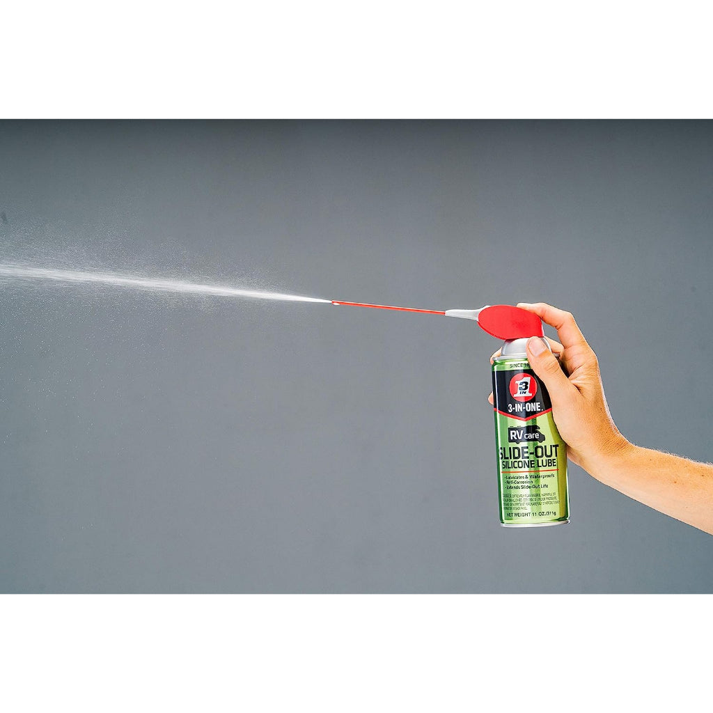 3-IN-ONE RV Care Slide Out Silicone Lube - 11 oz 311g