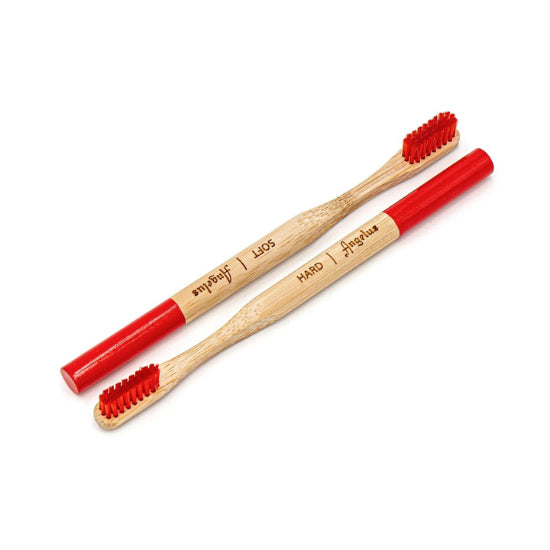 Angelus Detail Cleaning Brush / 2 Pack (1 Hard Bristle / 1 Soft Bristle)