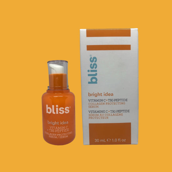 Bliss Bright Idea Vitamin C + Tri-Peptide Collagen Protecting & Brightening Serum 1 fl oz / 30 ml