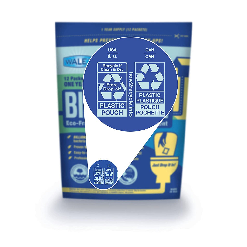 Walex Bio-Active BIOSP1, Septic Tank Treatment Bacteria/Enzyme Septic Treatment, 12 Treatments