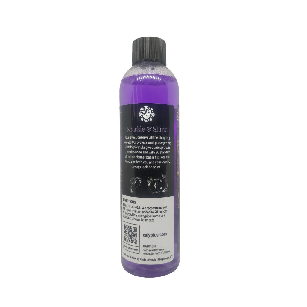 Calyptus Ultrasonic Jewelry Cleaner Concentrate Plant Based Gentle Power 8Fl.oz