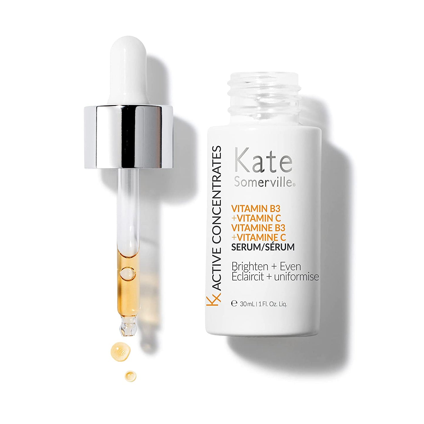 Kate Somerville Kx Active Concentrate Vitamin B3 and Vitamin C Serum Brighten + Even Face 1fl.oz (30 ml)