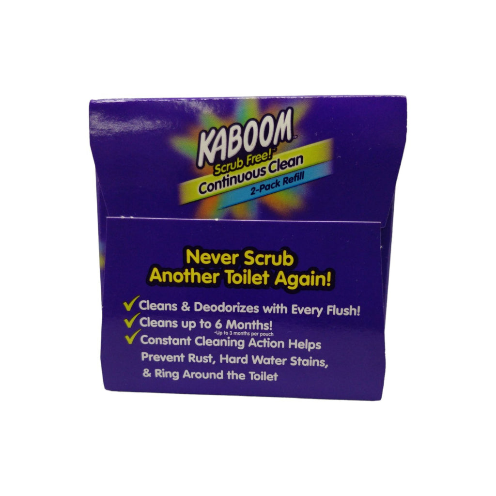 Kaboom with OxiClean Scrub Free! (packaging may vary)