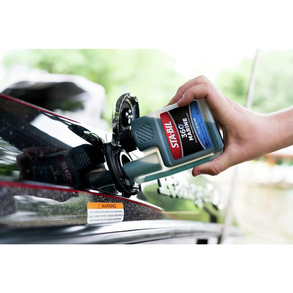STA-BIL 360 Marine Ethanol Treatment & Fuel Stabilizer Treats 80 Gallons - 8 fl.oz./ 236ml