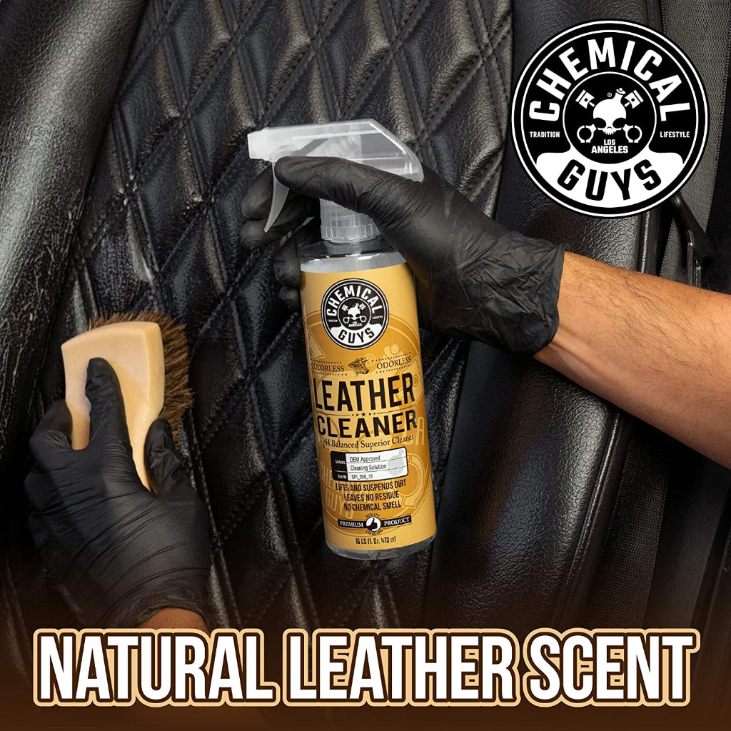 Chemical Guys Leather Cleaner pH Balanced Superior Cleaner Colorless and Odorless - 473ml / 16 fl oz
