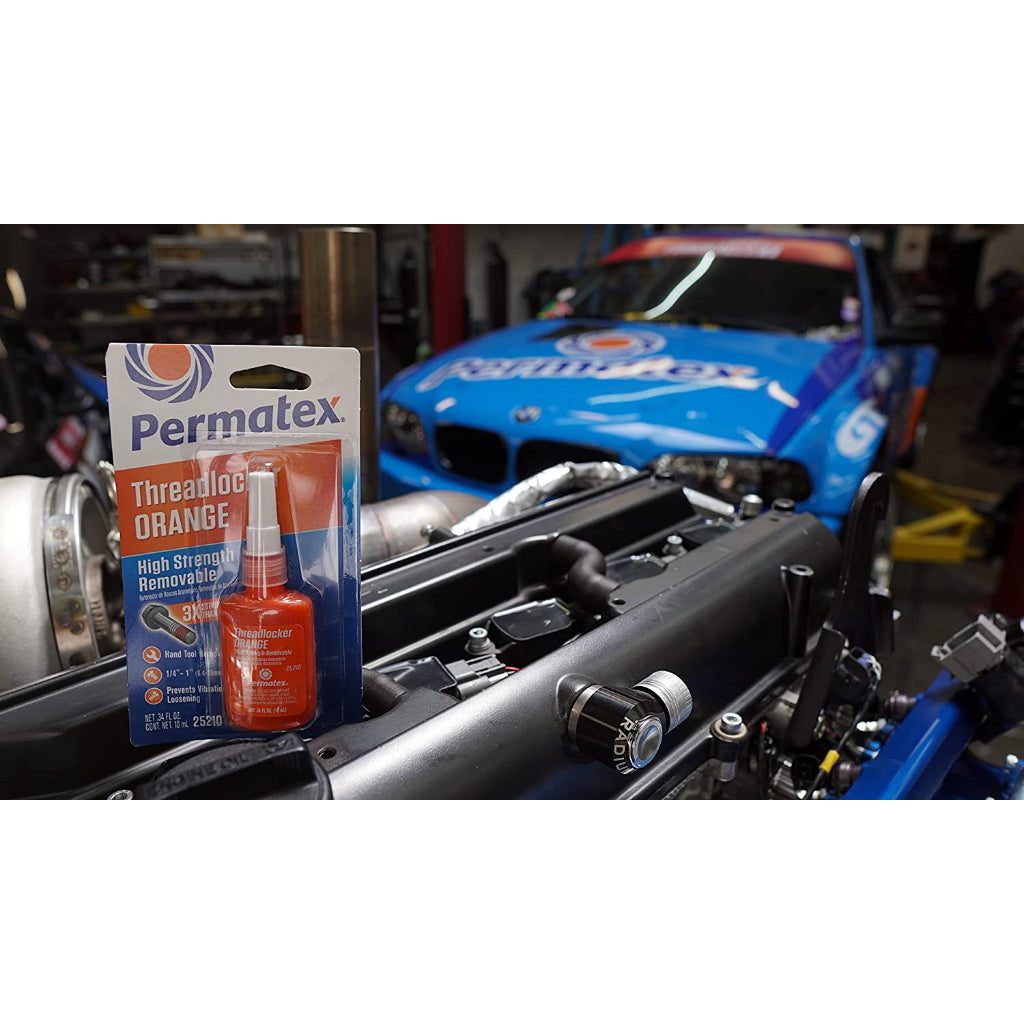 Permatex Threadlocker High Strength Removable Orange 25210 10ml