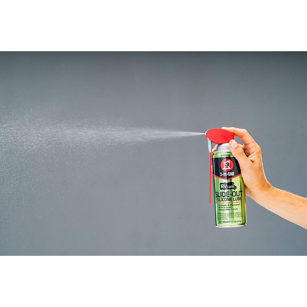 3-IN-ONE RV Care Slide Out Silicone Lube - 11 oz 311g