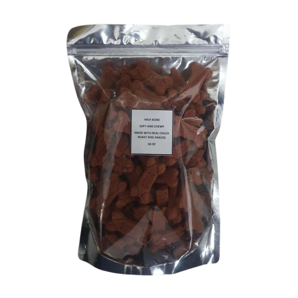 Milk Bone Soft & Chewy Made With Real Chuck Roast Dog Snacks 18oz