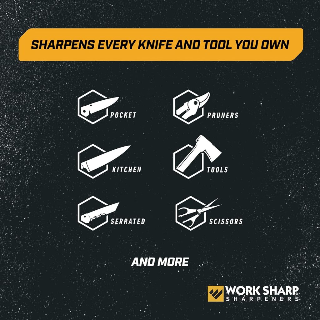 Work Sharp Sharpeners New Improved Knive And Tools Sharpener MK.2