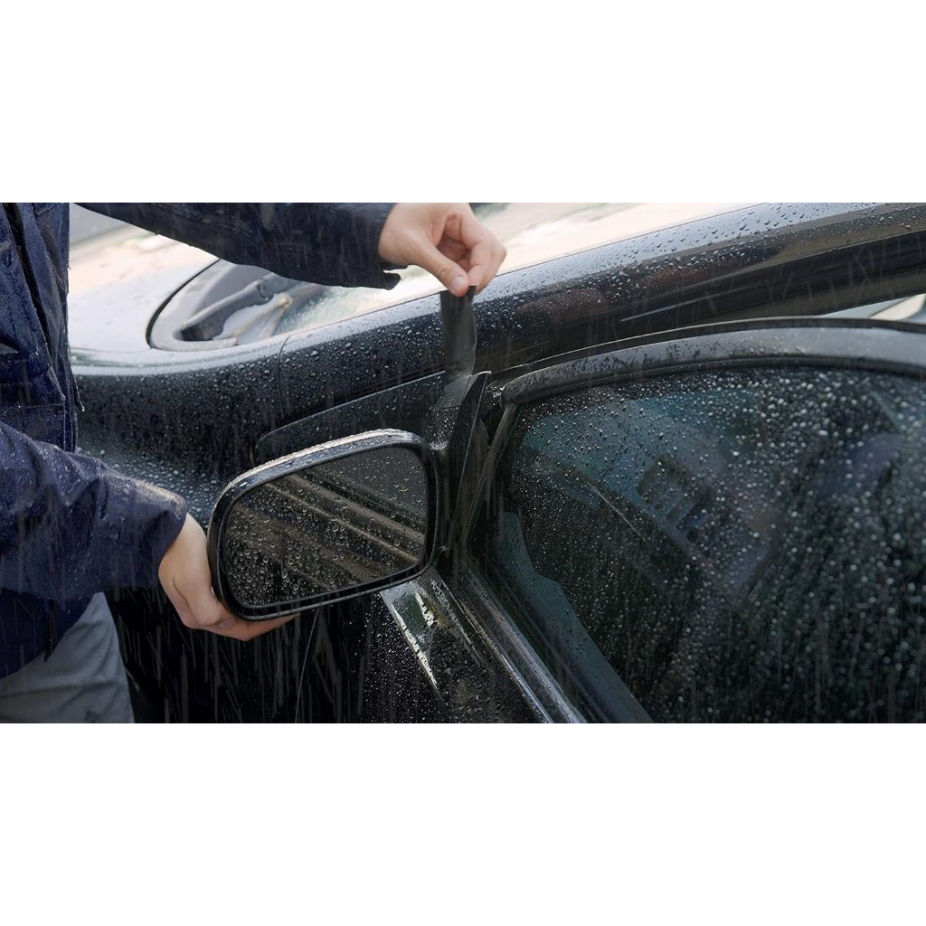 Flex Tape Strong Rubberized Waterproof Tape 3 Inch x 4 Inch (7.65cm x 10.2cm) 2 Count