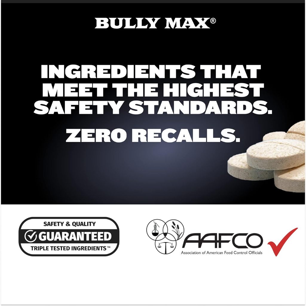 The Original Bully Max Supplements Muscle Builder for Dogs,  PACKAGING MAY VARY