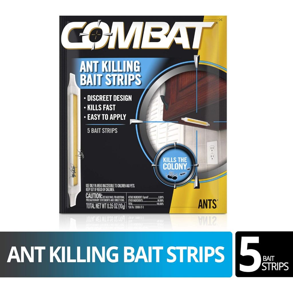 Combat Ant Killing Bait Strips Kills the Colony - 5 Bait Strips