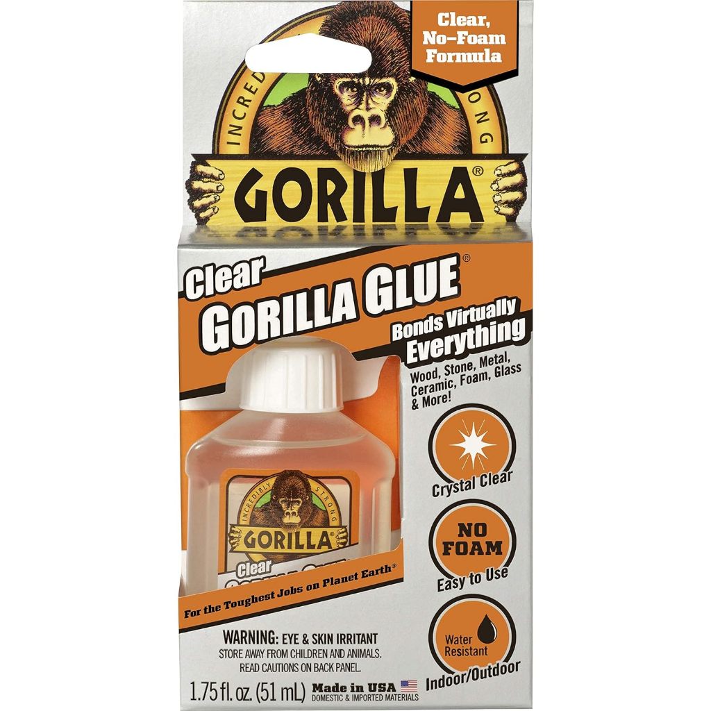 Gorilla Clear Glue Bonds Virtually Everything - 1.75 fl oz / 51ml