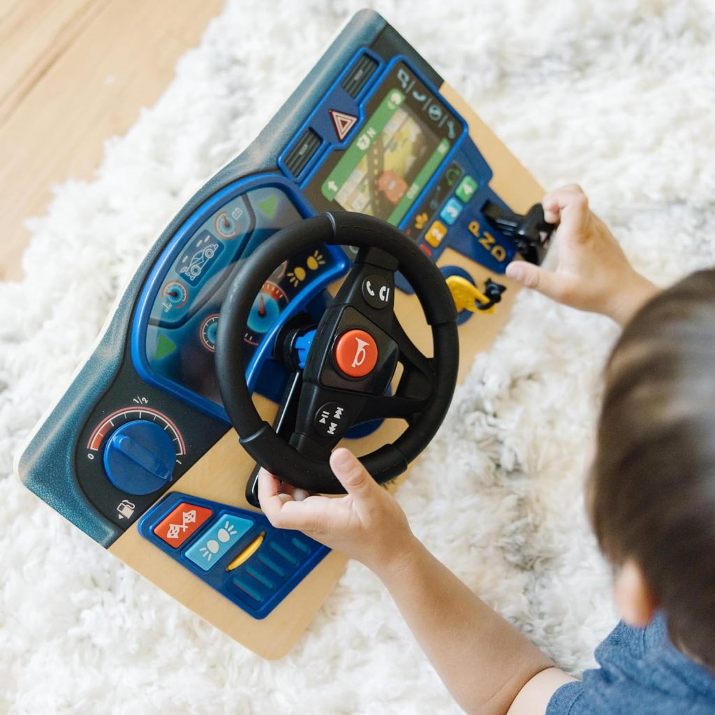 Melissa And Doug Vroom And Zoom Interactive Dashboard Ages 3+